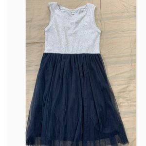 NWT Girls Tulle No Sleeve OnePiece Dress 150cm Med